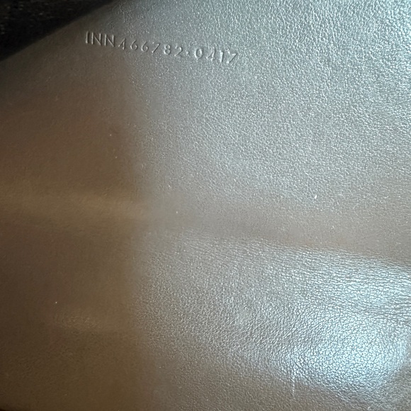 Yves Saint Laurent Dark Gray Leather Wallet - Picture 8 of 9